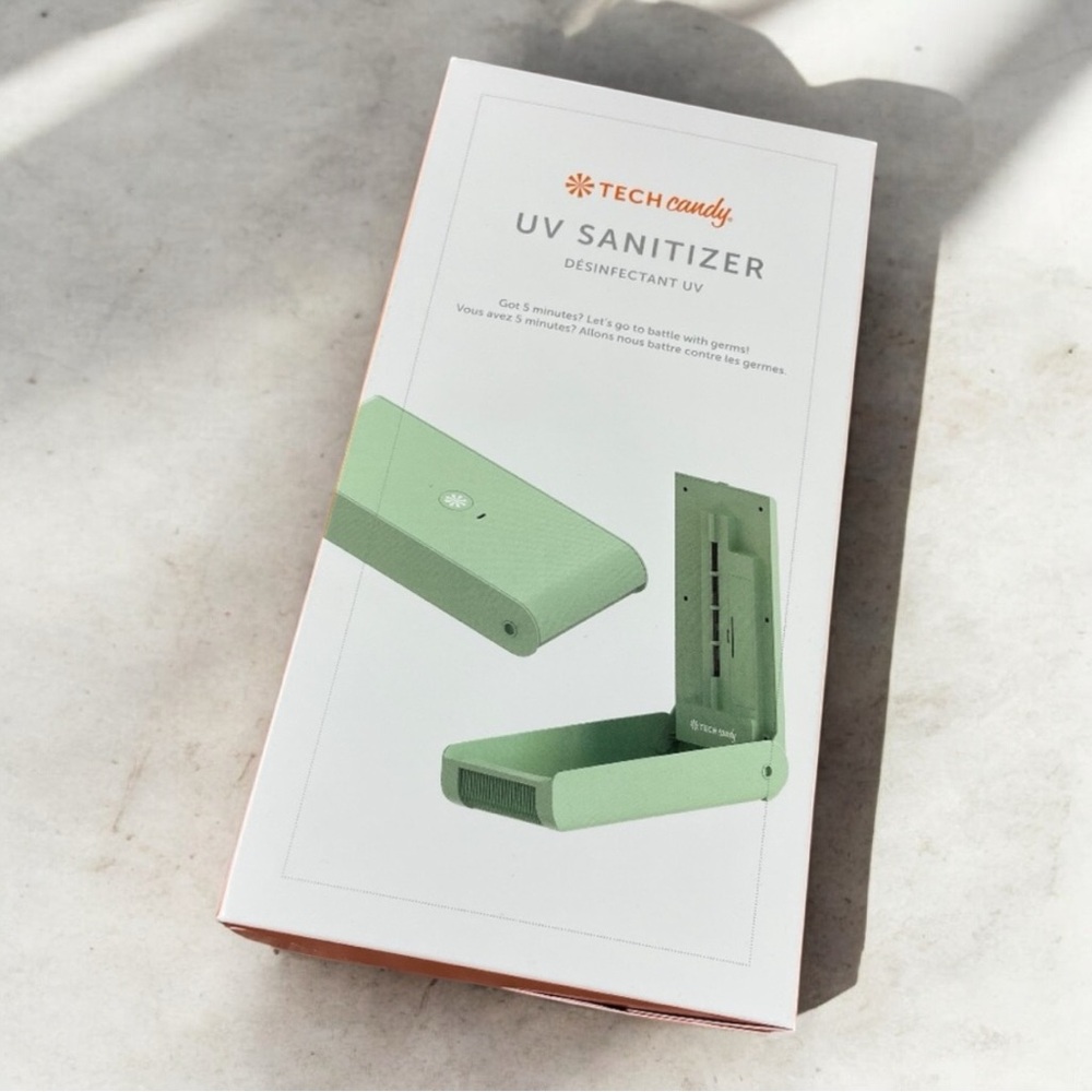 Tech Candy UV Sanitizer in Mint Green